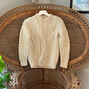 Vintage Handmade Fisherman Sweater